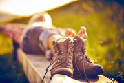 Rast beim Wandern im Schwarzwald